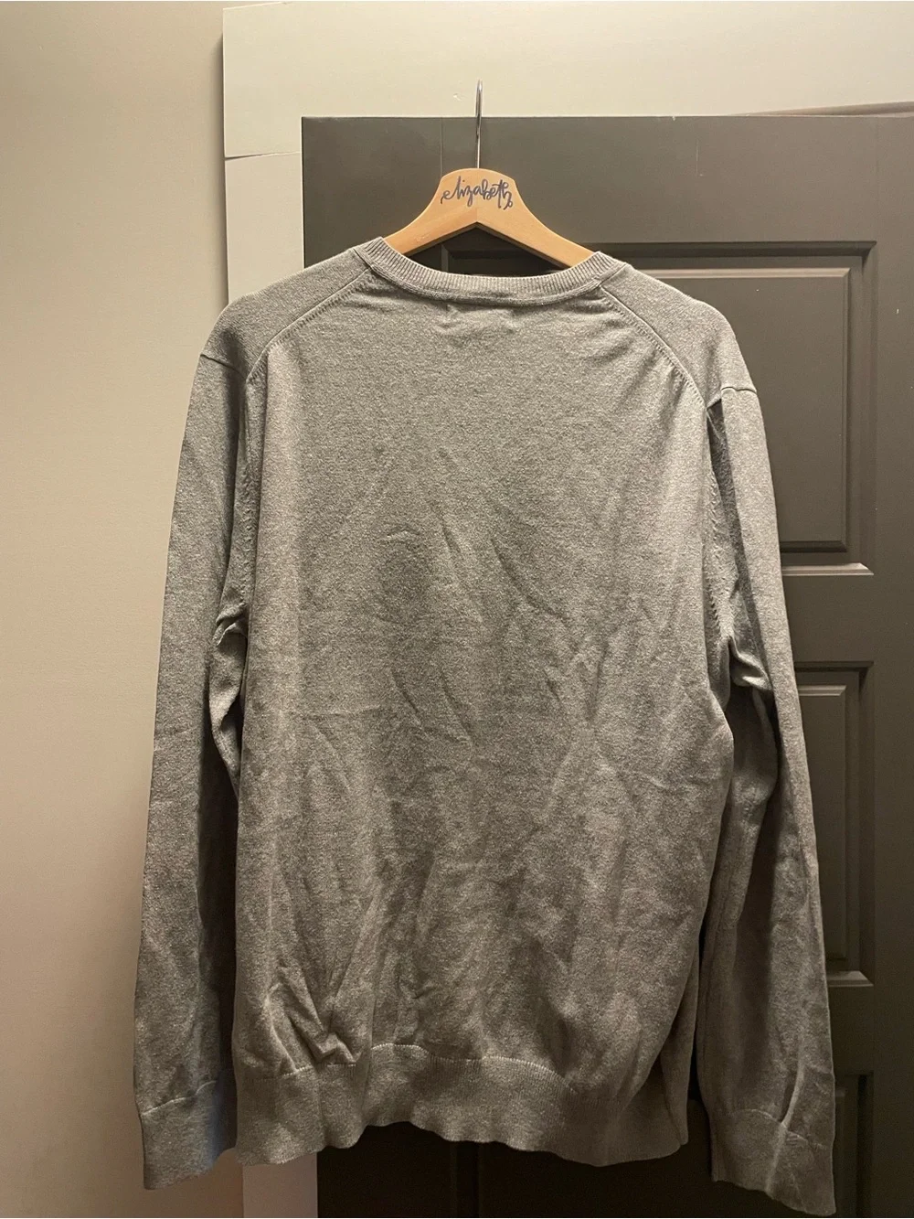 Banana Republic Size XL Grey Cashmere Sweater